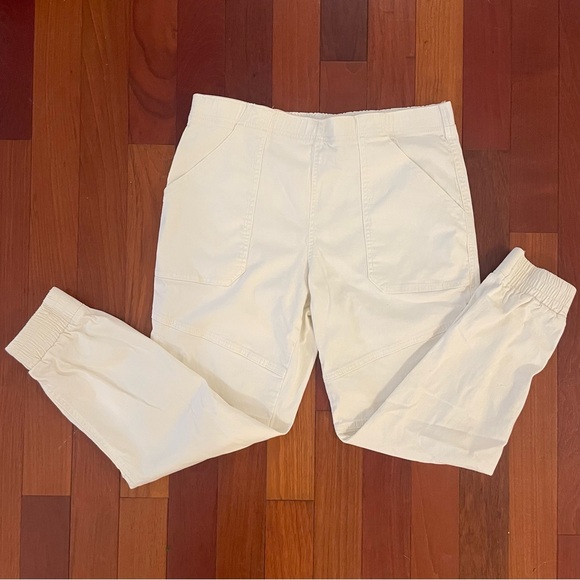 ⭐️ 3/$35 Sincerely Jules White Cotton Pants Size XL - Picture 1 of 8